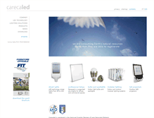 Tablet Screenshot of english.carecaled.com
